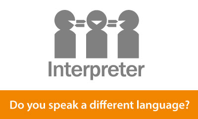 Interpreter. Do you speak a different language?